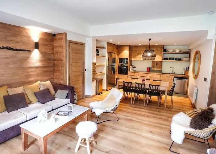 Cosy Avec Vue Exceptionnelle Et Proche Des Pistes Apartamento